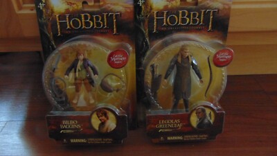 The Hobbit An Unexpected Journey LEGOLAS GREENLEAF  And BILBO BAGGINS NIP