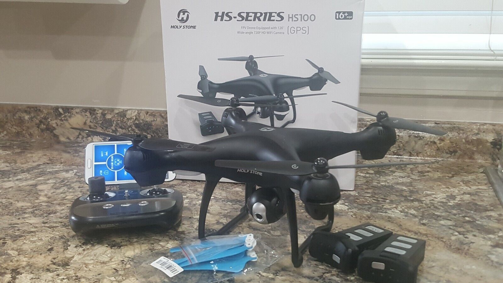 Holy Stone HS100 Drone GPS Live View FPV HD Camera Altitude Holy Stone HS100 Drone GPS Live View FPV HD Camera Altitude