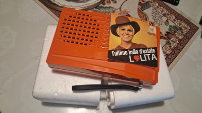 MANGIADISCHI MINI 10 GEMI 33/45 GIRI ANNI '70 + RARO DISCO LOLITA VINTAGE