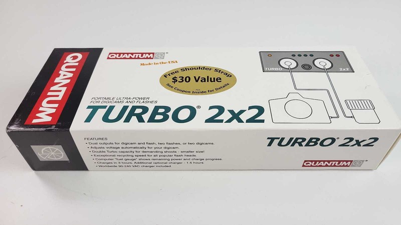 Quantum Turbo 2x2 Portable Ultra Power for Digicams and Flashes