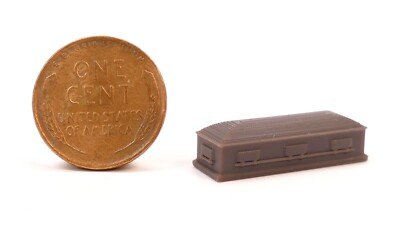 USA Made HO Scale Caskets - 5 Pack 870891