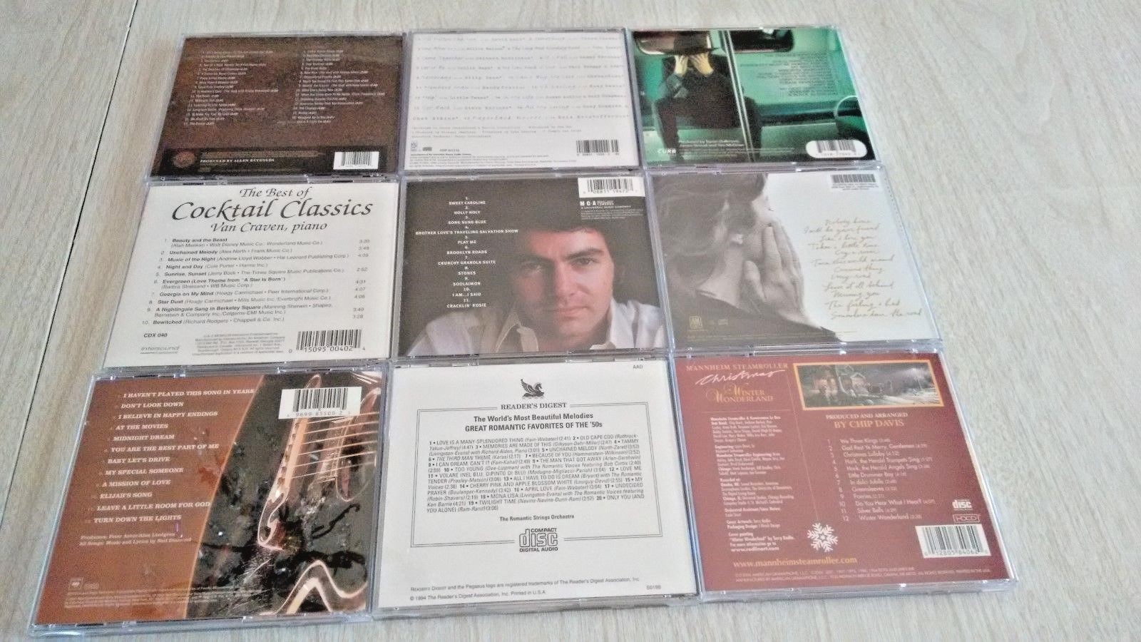 Lot of 31 CD Cases with Art Work but no CD's