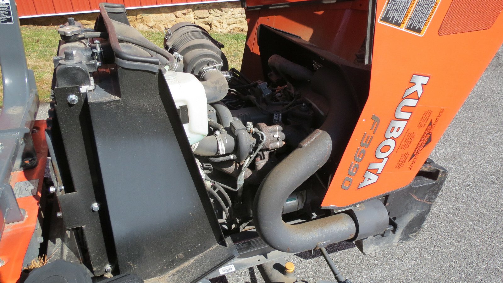 2015 Kubota F3990 4x4 100