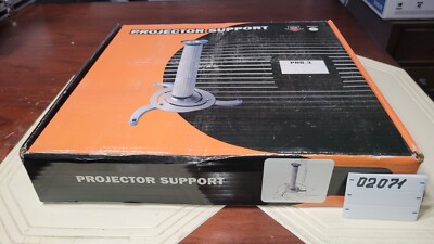 ALUMINUM HEIGHT ADJUSTABLE CEILING PROJECTOR BRACKET  PRB-3  GRAY