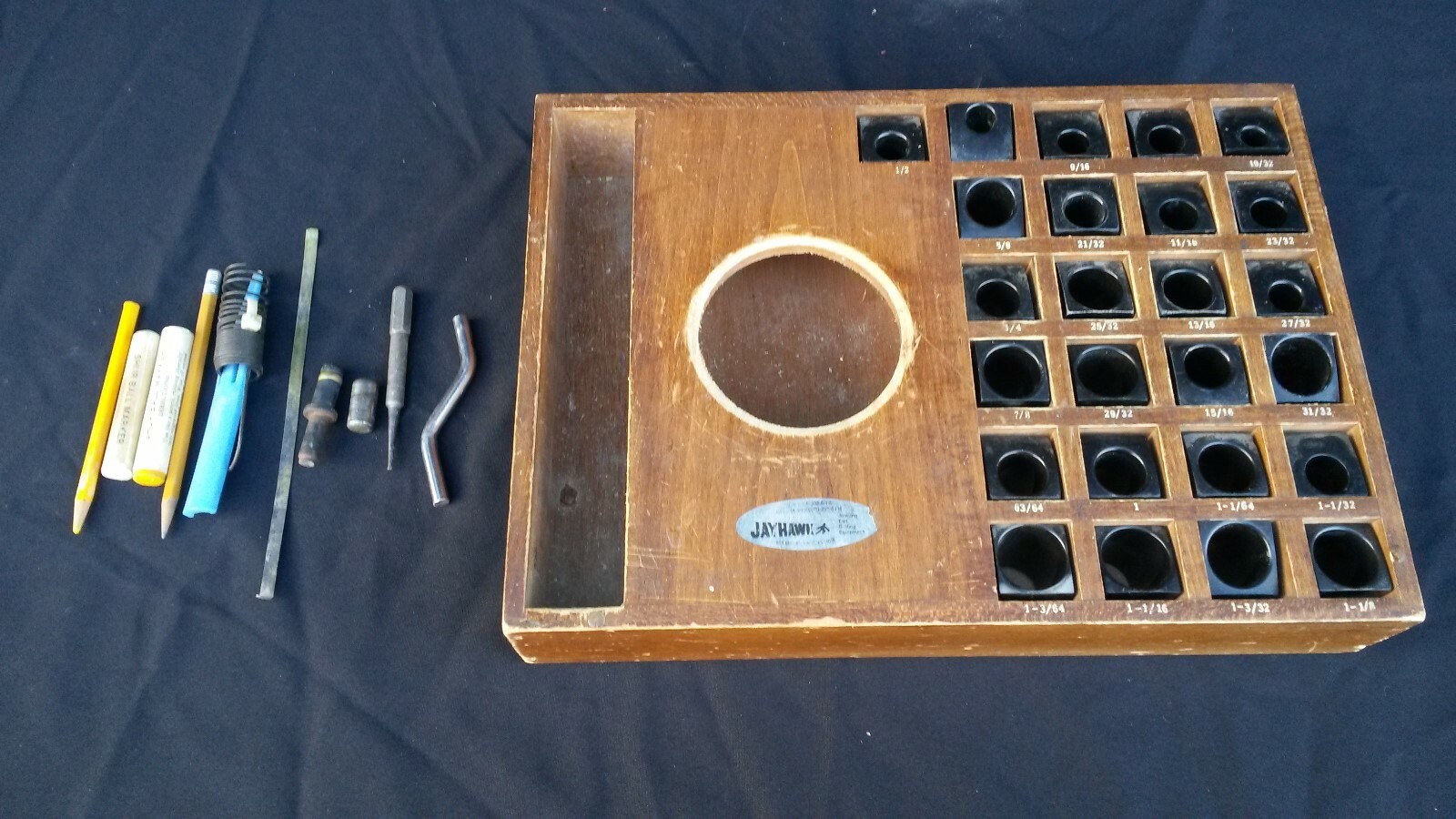 Jayhawk Measuring Ball Bowling finger system drilling  mechanical size fitter