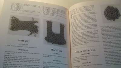 MACRAME Miniatures For Your Dollhouse by Marjorie Ames Rugs Covers Chair Divider