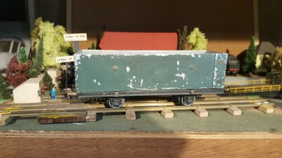 Wagon bifoudre, échelle 0 de chez BLZ