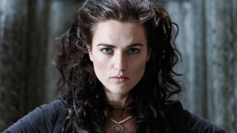 Glossy Photo Picture 8x10 Katie Mcgrath Looking Angry At The Camera
