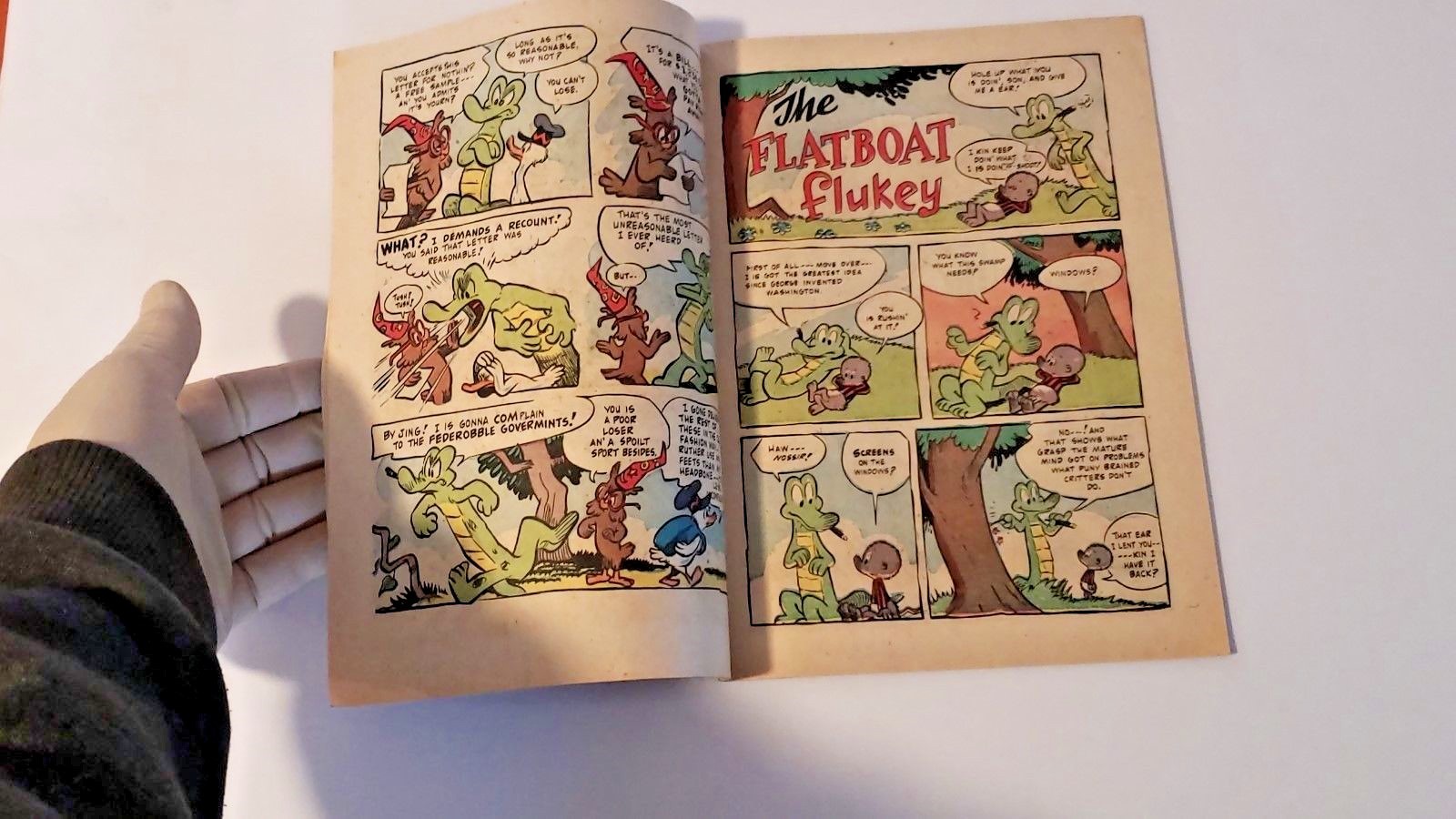 Pogo Possum Comic from Dell Publishing #5 May-July 1951