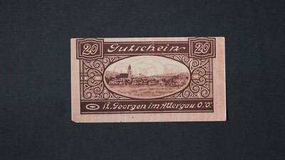 20 heller 1920 Banknote (3351930/G14)
