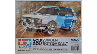 Tamiya 1/10 VW Golf II GTI 16V 4WD Kit MF-01X Chassis Motor & ESC #58714A
