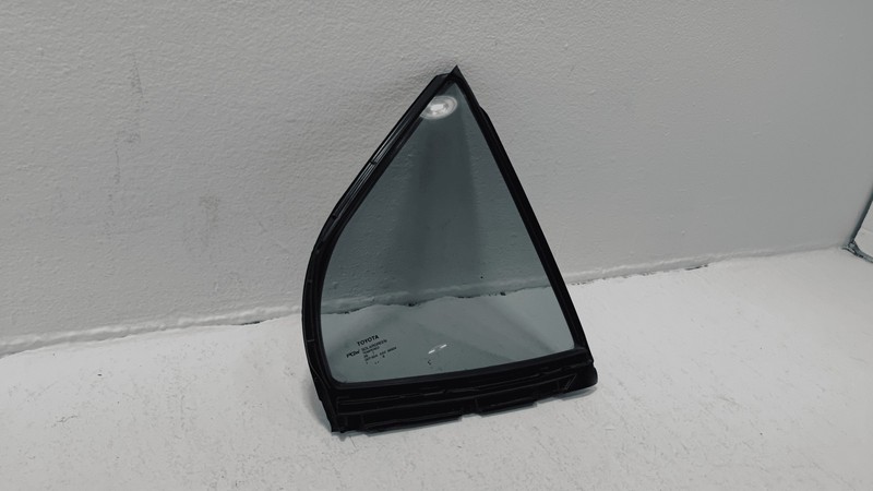Used 2018 - 2024 Toyota Camry Rear Passenger Side Door Corner Fixed Window Glass OEM