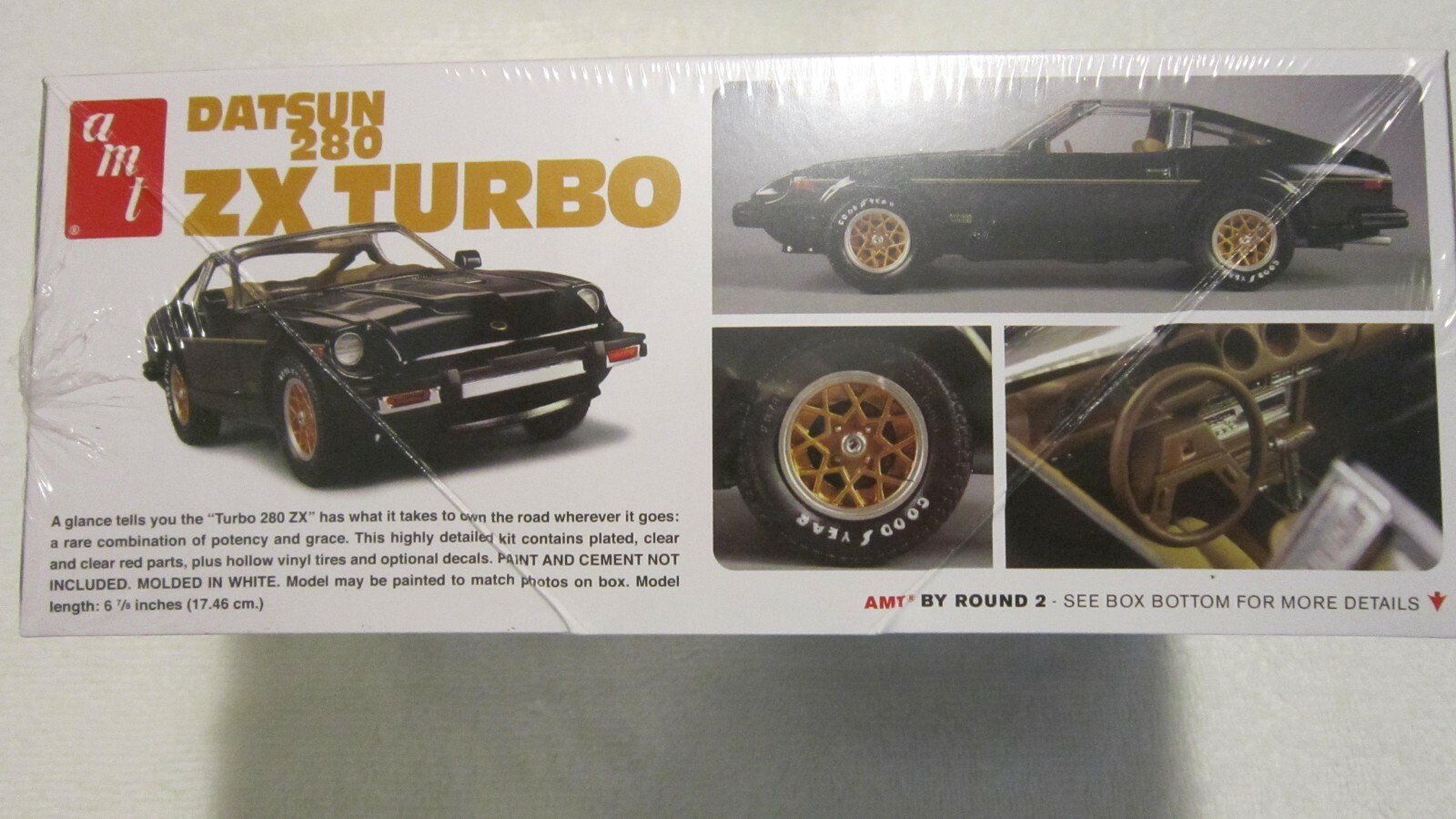 AMT DATSUN 280 ZX TURBO RETRO DELUXE KIT 1/25 MODEL KIT