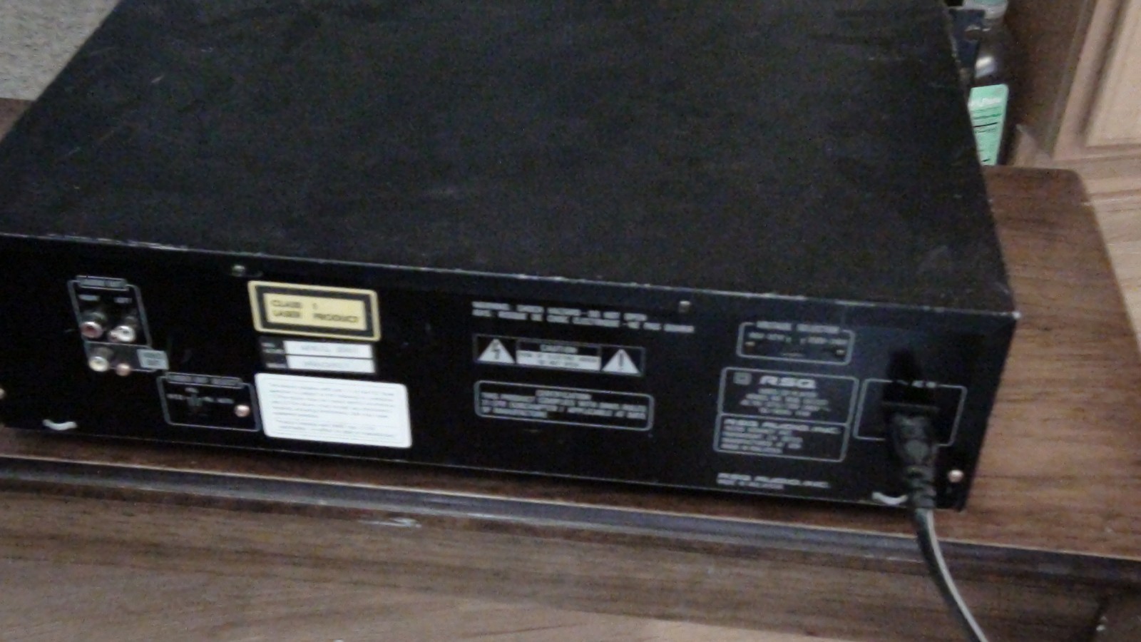 RSQ-SV222 VIDEO CD PLAYER