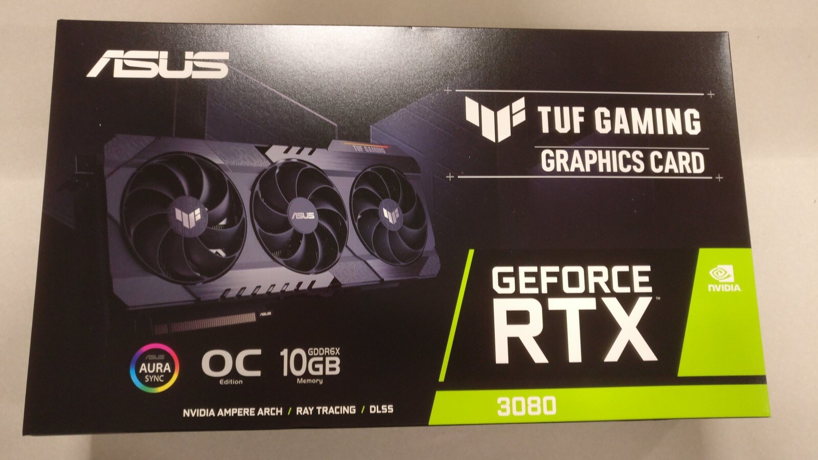 ASUS TUF Gaming GeForce RTX 3080 OC 10GB GDDR6X Graphics Card(READ ...