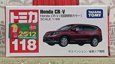 TOMICA #118 HONDA CR-V [LIMITED] 1/66 SCALE [WYL] NEW IN BOX USA STOCK!!!