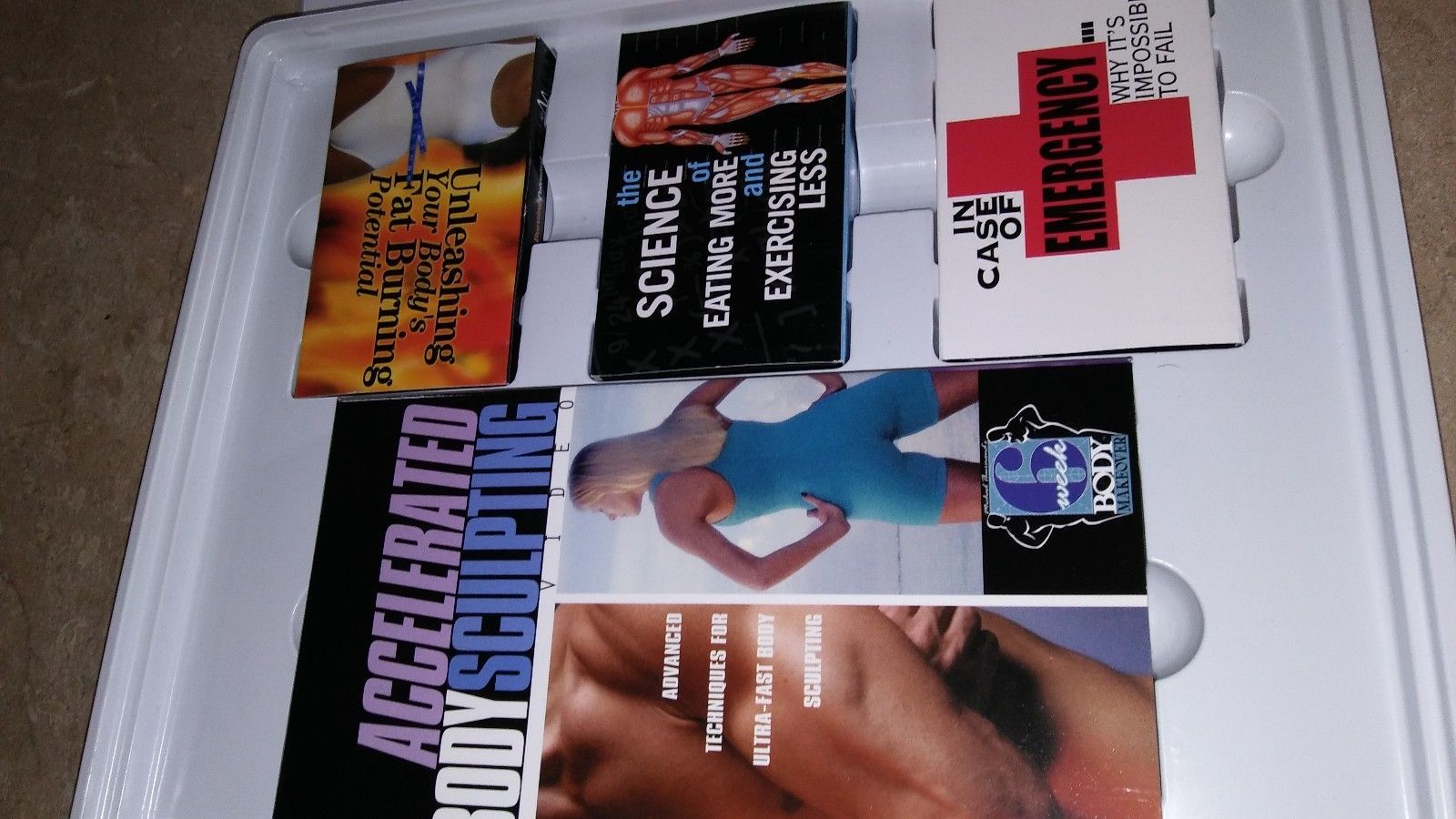 Michael Thurmond's Provida 6 Week Body Makeover VHS Cassette Weight Loss Kit