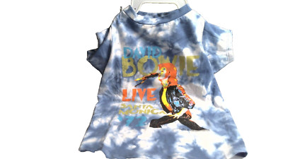 Blended Collection Dog Apparel ''David Bowie Live '' Dog Shirt D181 Medium