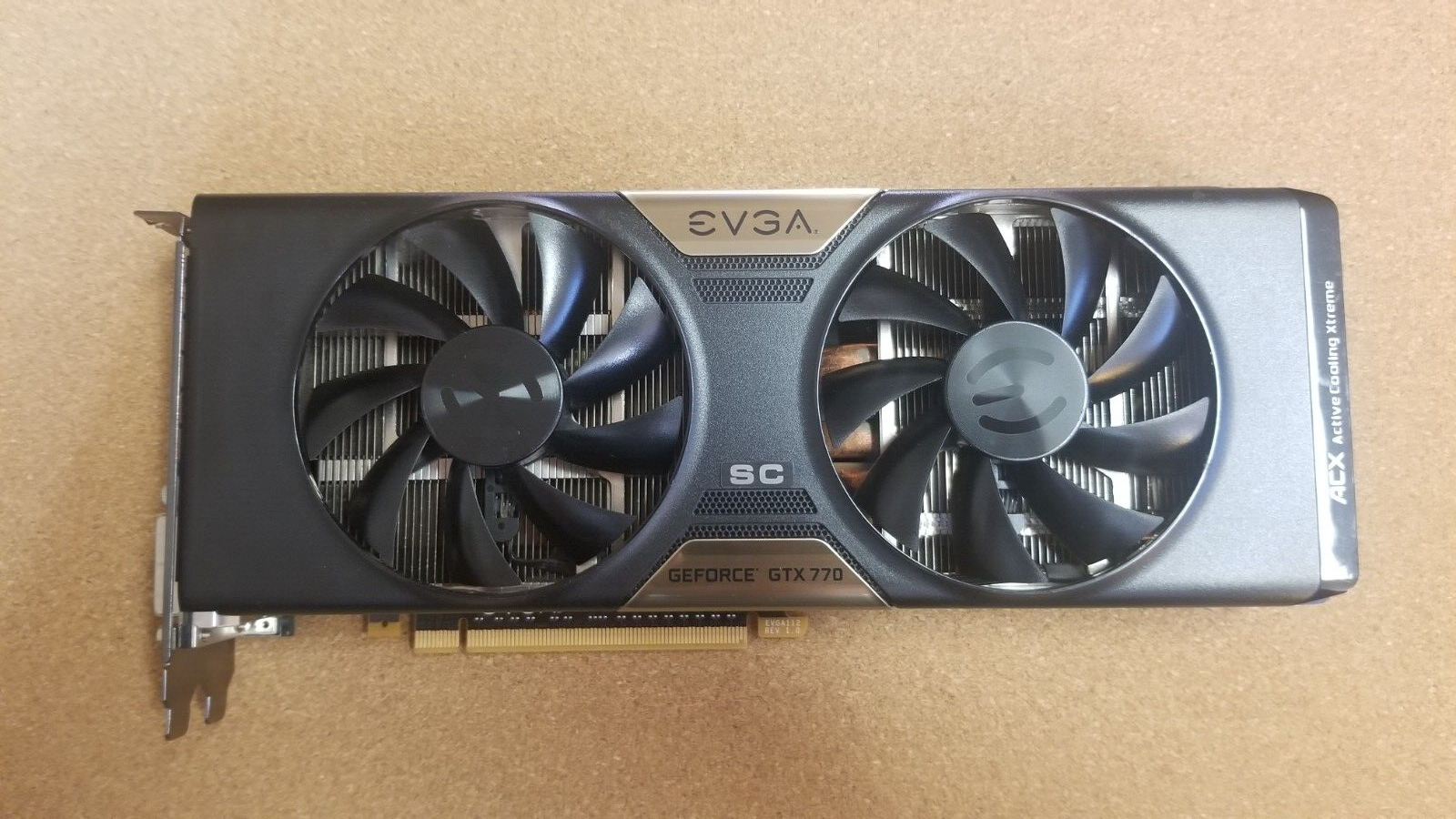 EVGA Nvidia GeForce GTX 770 4GB GDDR5 Gaming Graphics/Video 