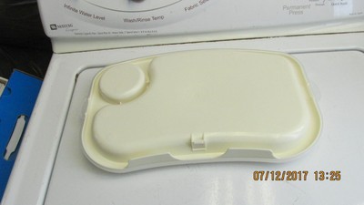 Fisher Price Snap On High Chair Tray With Snap On Lid