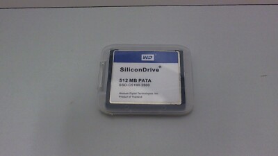 SiliconDrive WD 512MB PATA Compact Flash CF Card