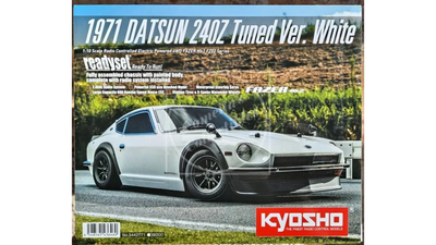 Kyosho Fazer Mk2 '71 Datsun 240Z Tuned Version White RTR Brushed 2.4GHz 34427T1