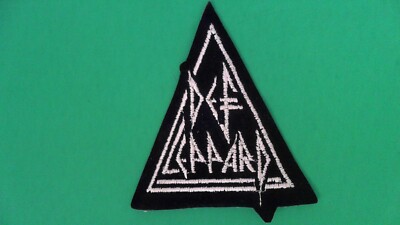 Vintage Def Leppard Felt-like Iron On Patch! 80s Hard Rock Metal NWOBHM