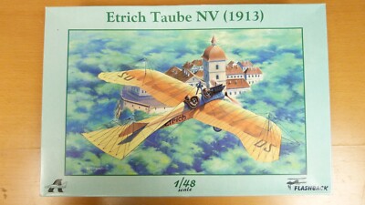 1/48 Flashback Etrich Taube NV KLH8921 - New - Open Box - Complete - Un-started