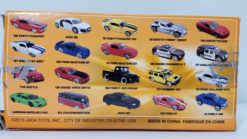 JADA TOYS DUB CITY 2006 DODGE CHARGER POLICE CAR SCALE 1/64 Used , open box .