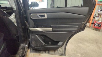 21-24 Ford Explorer OEM Rear Right Passenger Interior Door Trim Panel (Ebony S6)