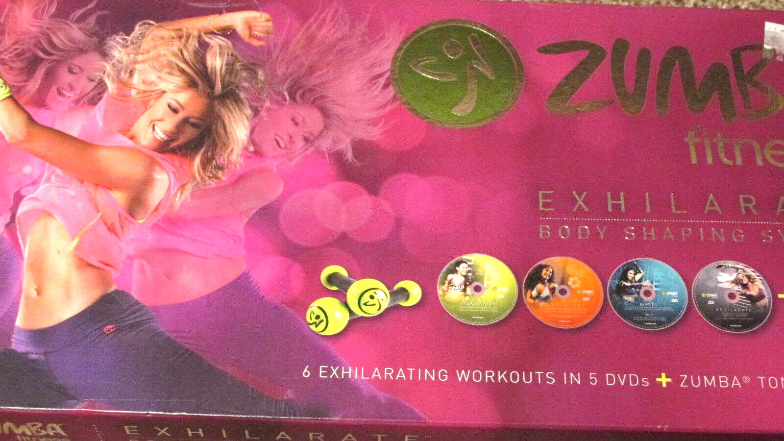スポーツ・フィットネス Zumba Exhilarate Body Shaping System Amazon.com: Zumba Fitness Exhilarate Body Shaping System DVD