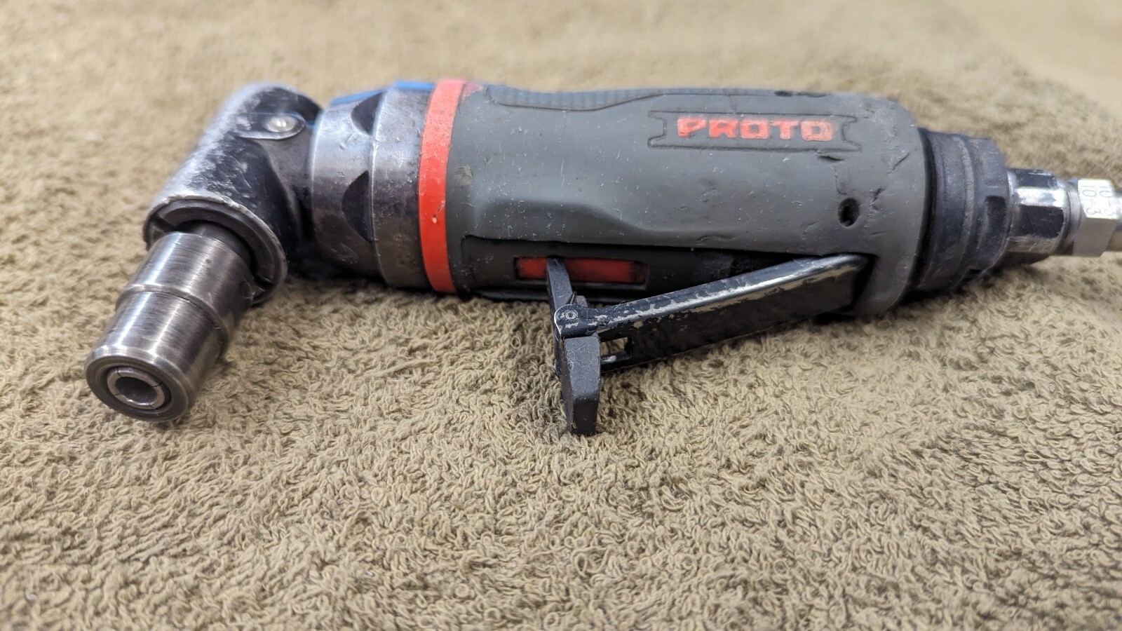 Proto 1/4" Die Grinder Air Right Angle 23000Rpm .3hp J325AGAH90 Pneumatic Tool