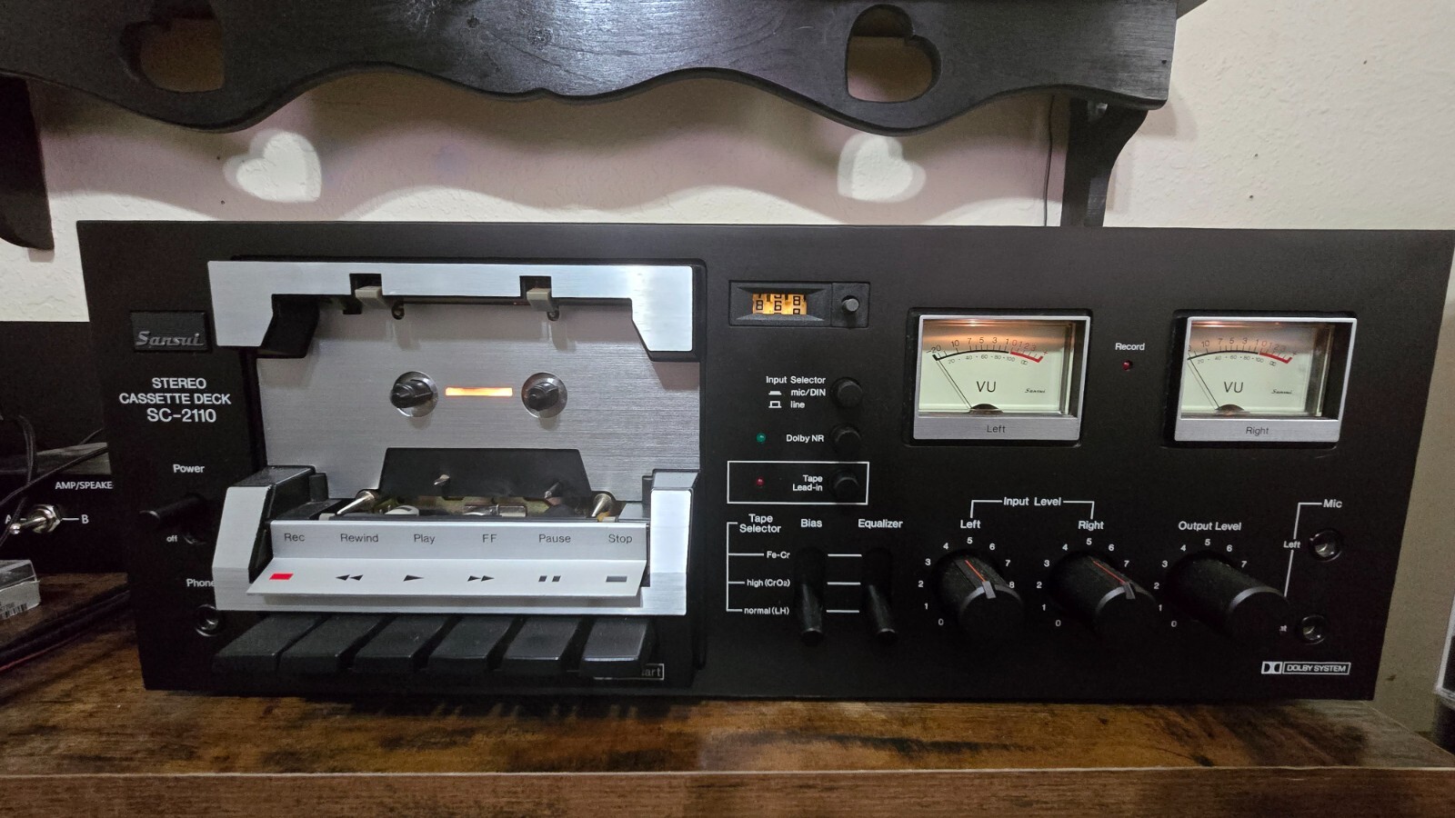 Sansui SC-2110 Stereo cassette deck parts/repair | eBay