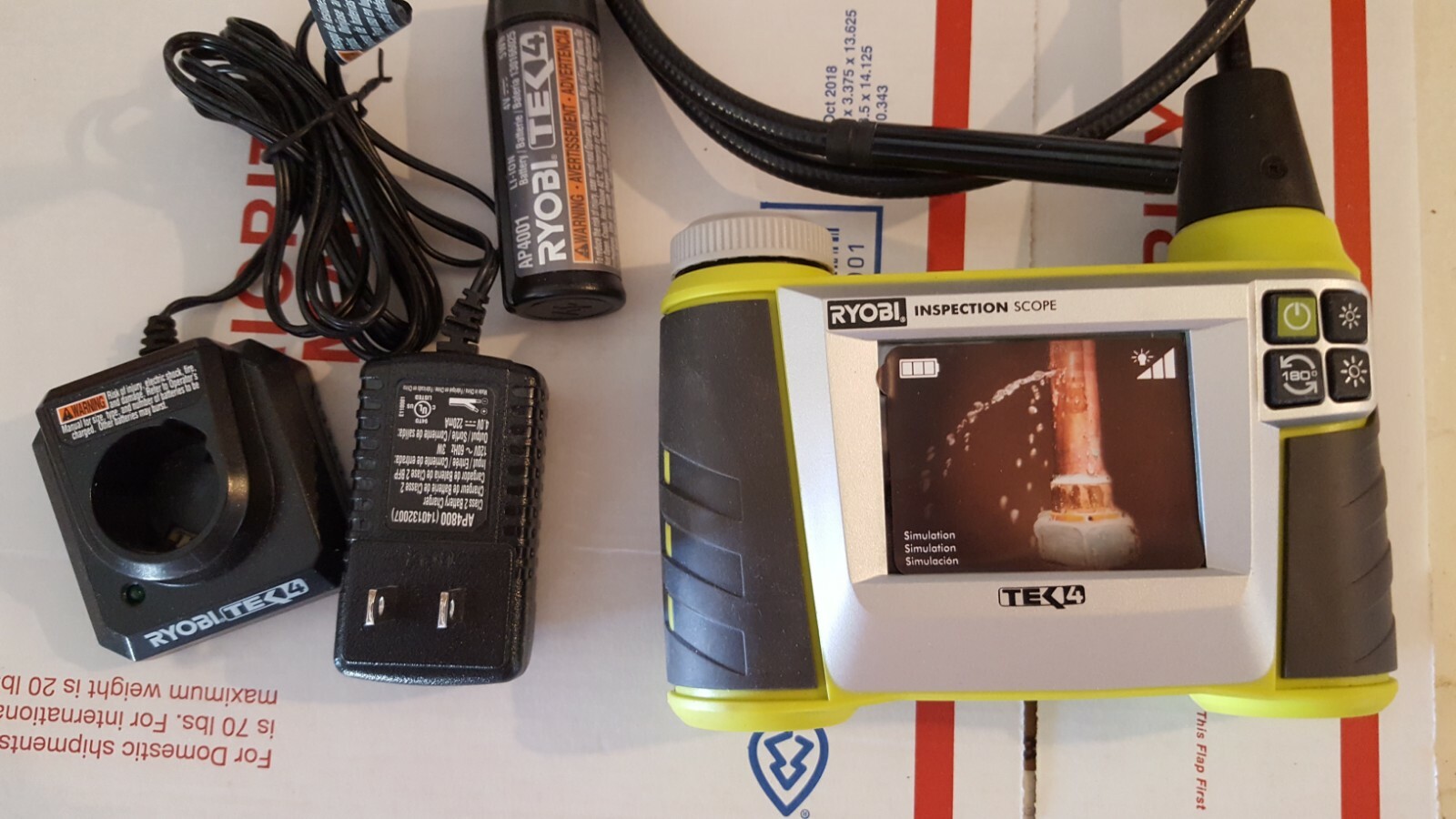 Ryobi RP4206 TEK 4 Digital Inspection Scope