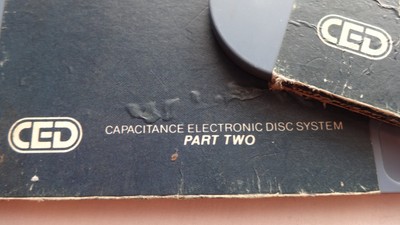 Vintage CED Video Disk 007 James Bond Octopussy