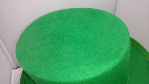 Vtg Planar - Merino 100% Wool Green Top Hat Size Medium Irish St. Patrick's Day