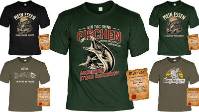 Cooles T-Shirt für Angler - Anglershirt - Top Geschenk Angler - Anglerzubehör