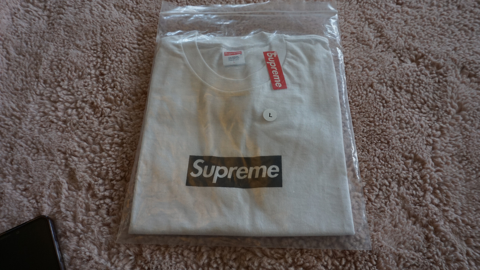supremeサーマルSサイズ　ホワイト1枚 Supreme 骨サーマル Hanes ホワイト - メルカリ