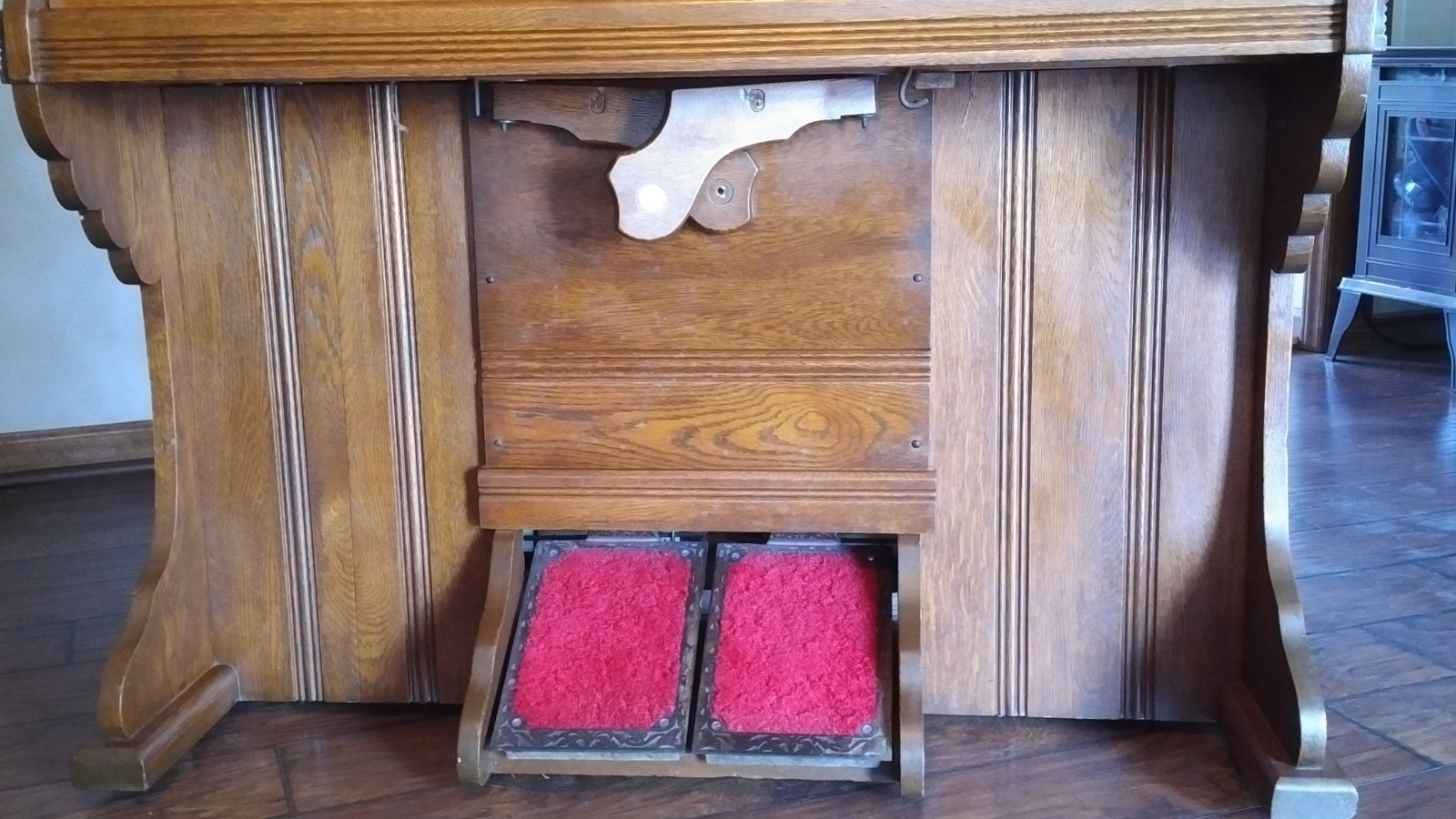 Parlor Pump Organ... Victorian Elaborate high back Weaver 1888