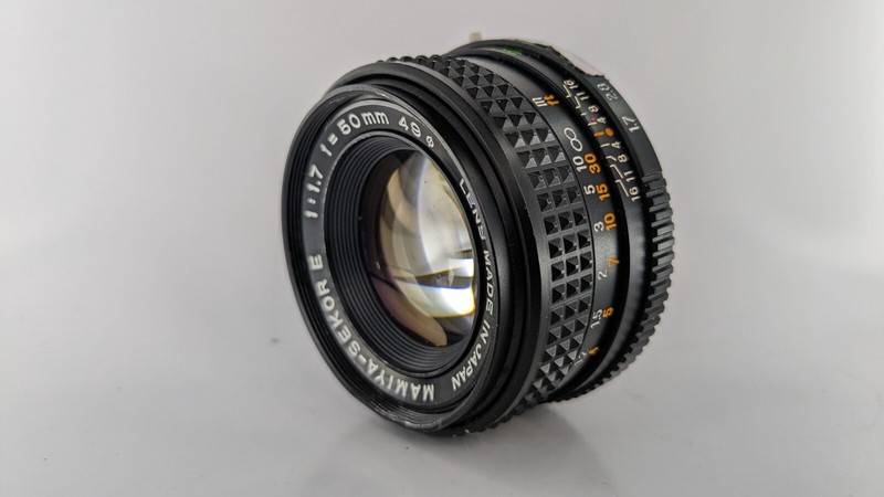 Objectif Mamya-Sekor E De 50mm / 1.7