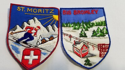 Vintage St. Moritz and Big Bromley Ski Patch