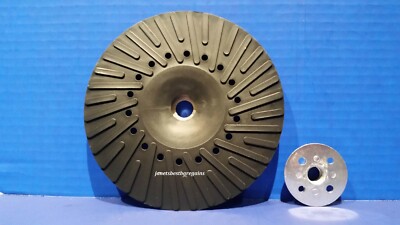 Angle Grinder 7 Inch Resin Fiber Backing Backer Pad 5/8''-11 Threaded Locking Nut