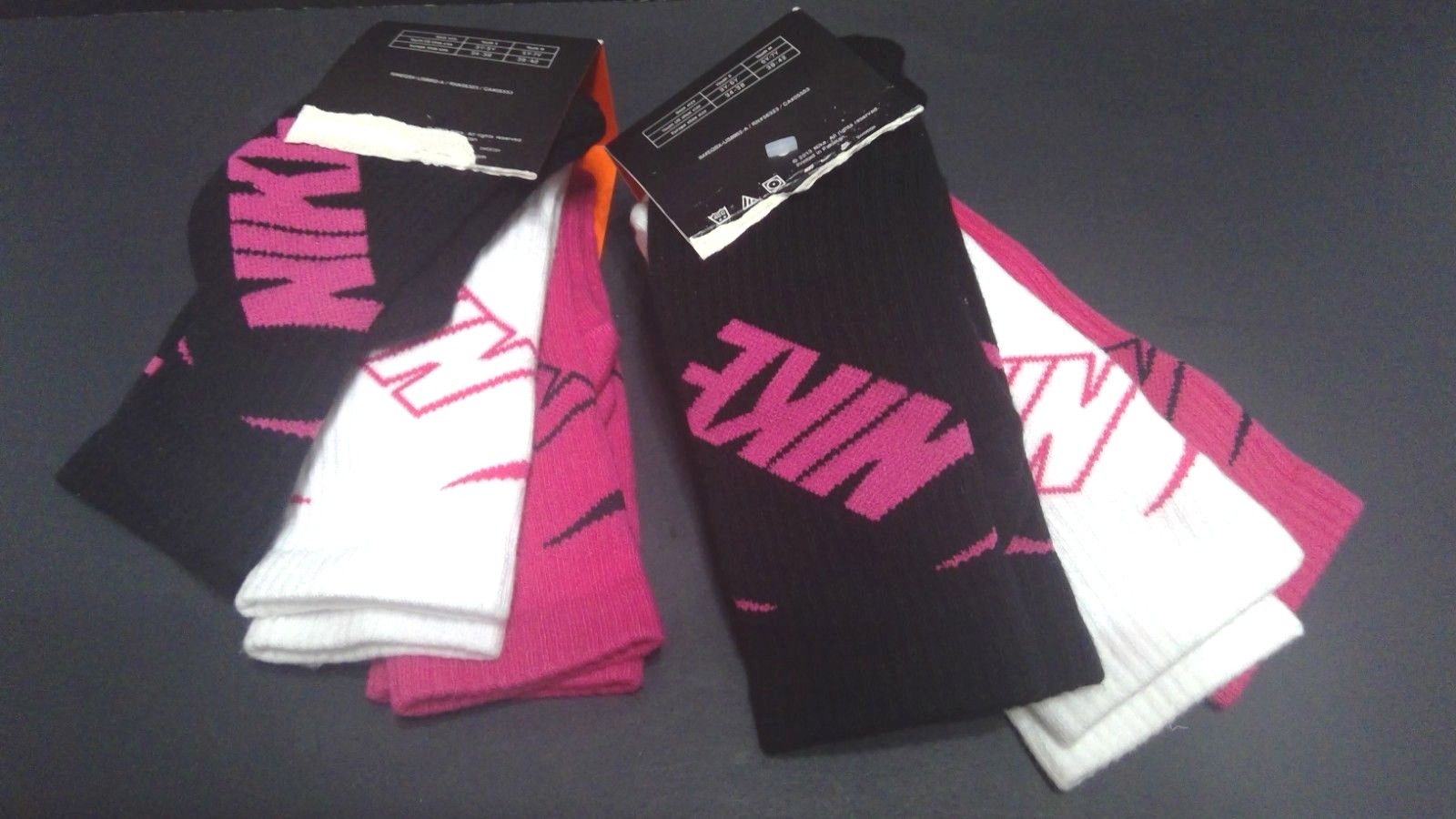 Girls Size 3Y-5Y , 5Y-7Y NIKE Socks PERFORMANCE COTTON SOFT DRY Cushioned