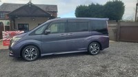 Honda Stepwagon RP3 1.5 automatic 8 seats japanese import purple 50k miles 2015