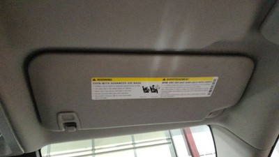 2010-2017 Chevrolet Equinox RH Passenger Side Interior Sun Visor Gray-AFJ Cloth