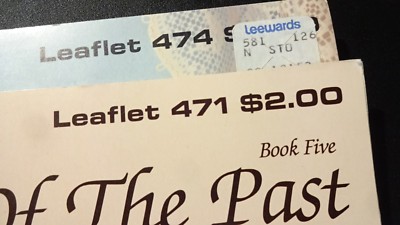 Cross Stitch Lot 2 Leaflets Reflections Past & Sewing Room Paula Vaughan 474 75