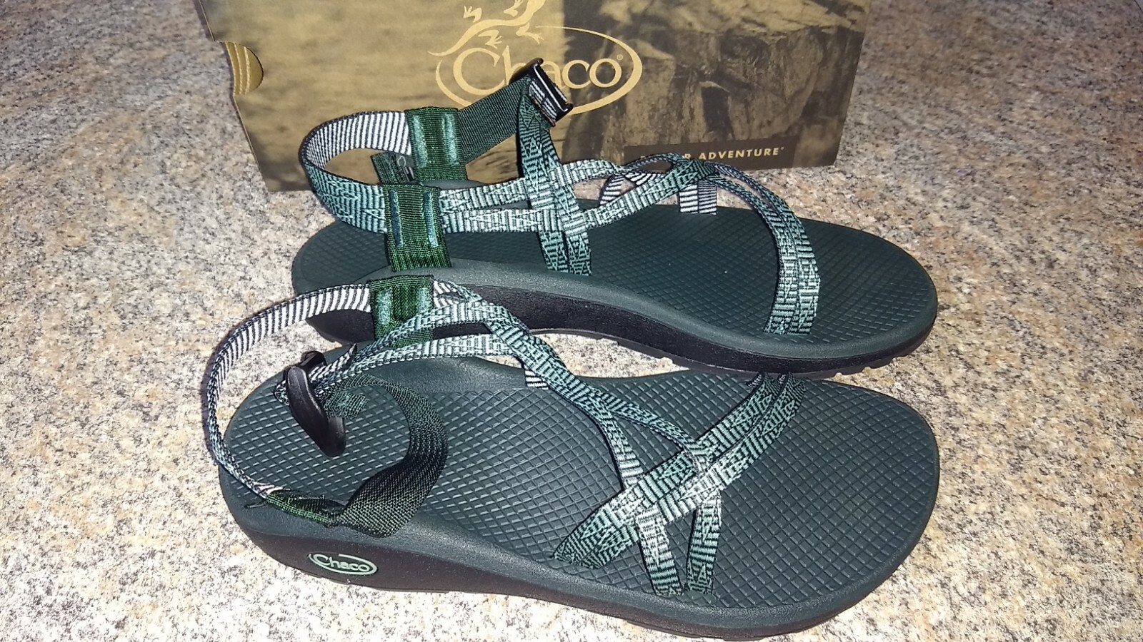 Chaco Women's Zcloud X2 Sport Sandal Blazer Green NEW in box size 10