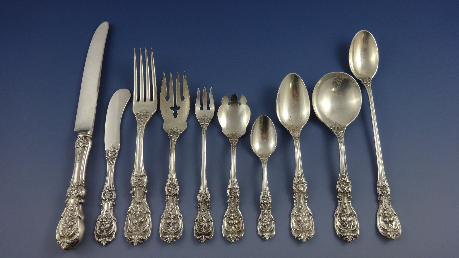 Francis I by Reed & Barton Sterling Silver Flatware Set 8