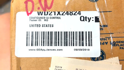 WD21X24824 NEW OEM GE Dishwasher Electronic Control Board