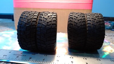 Set of rear duals for custom build or replacement rubber 4.5' tall 1.25W